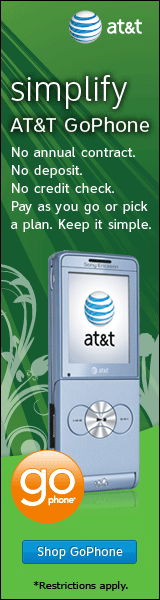 Actual banner ad from at&t’s GoPhone sales drive, part of a larger series of 23 different sizes