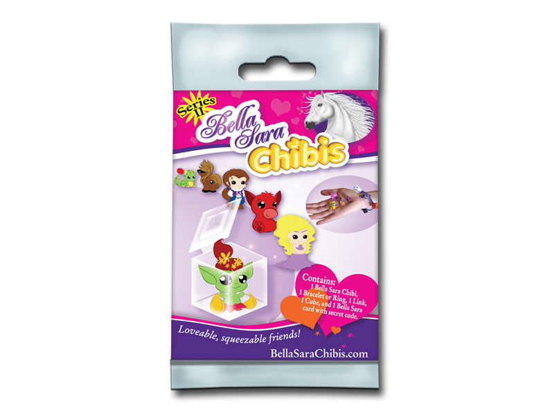 The Bella Sara Company, CHIBIS Toys Foilwrap package