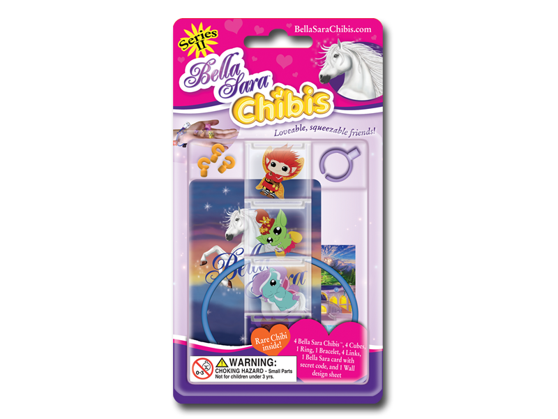 The Bella Sara Company, CHIBIS Toys Blister carton