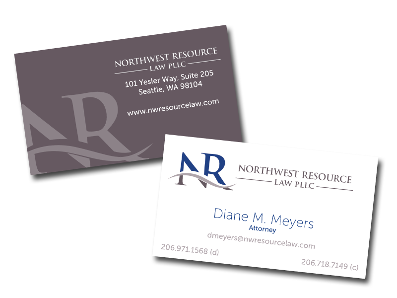 Northwest Resource Law PLLC business card