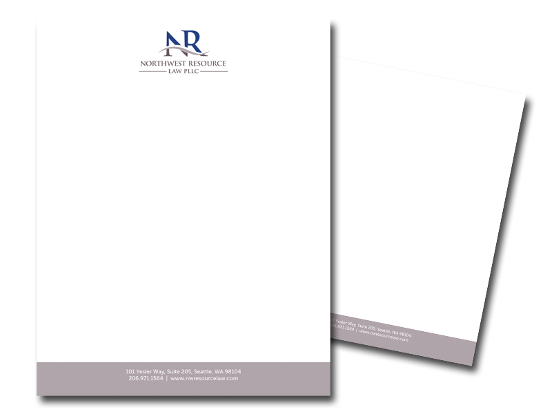 Northwest Resource Law PLLC letterhead